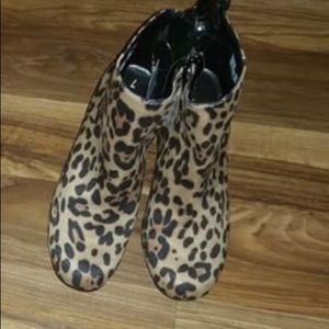 Cheetah boots